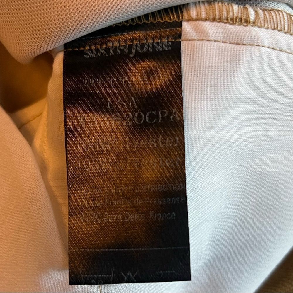 Sixth June Utility Corduroy Pants Sz XL Brown Large Pockets Side Straps Festival - Picture 9 of 9